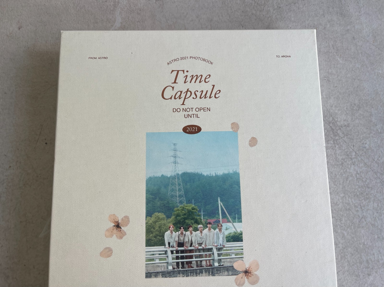 Astro 2021 Photobook: Time Capsule Summer Memories K-Pop Group DVD Poster Card