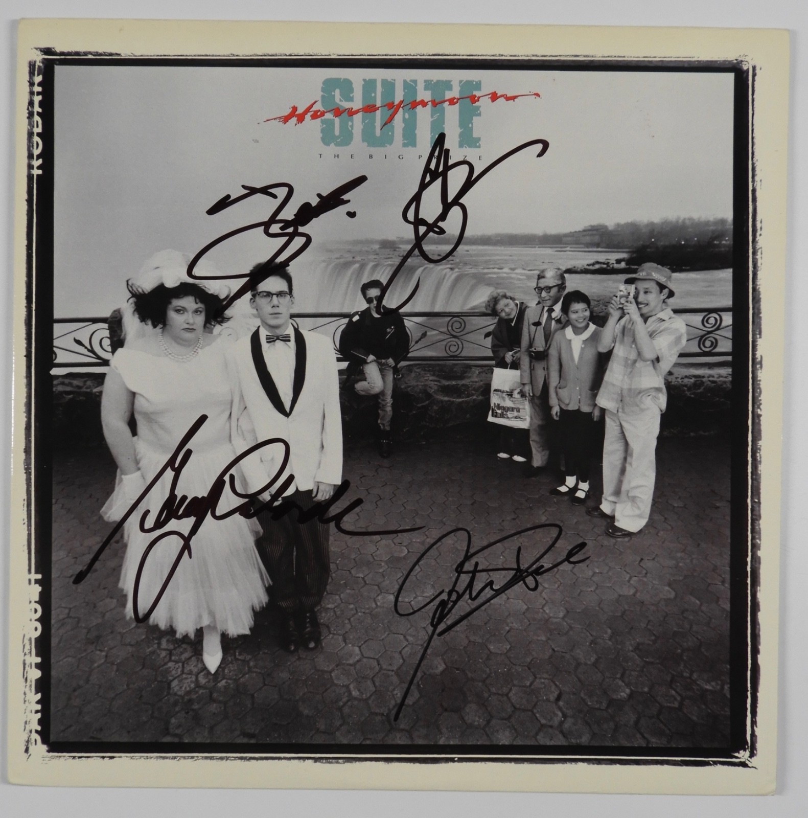 Honeymoon Suite JSA Signed Autograph Album Record Vinyl The Big Rize