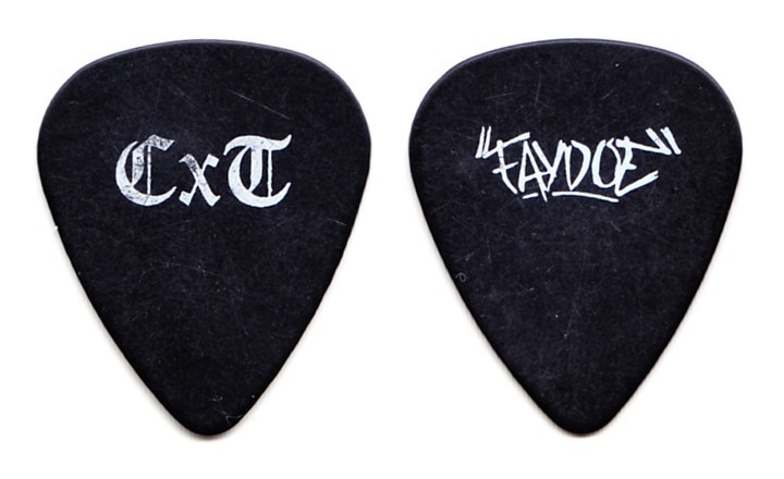 Crazy Town Doug “Faydoe Deelay” Miller Black Guitar Pick – 2001 OzzFest Tour