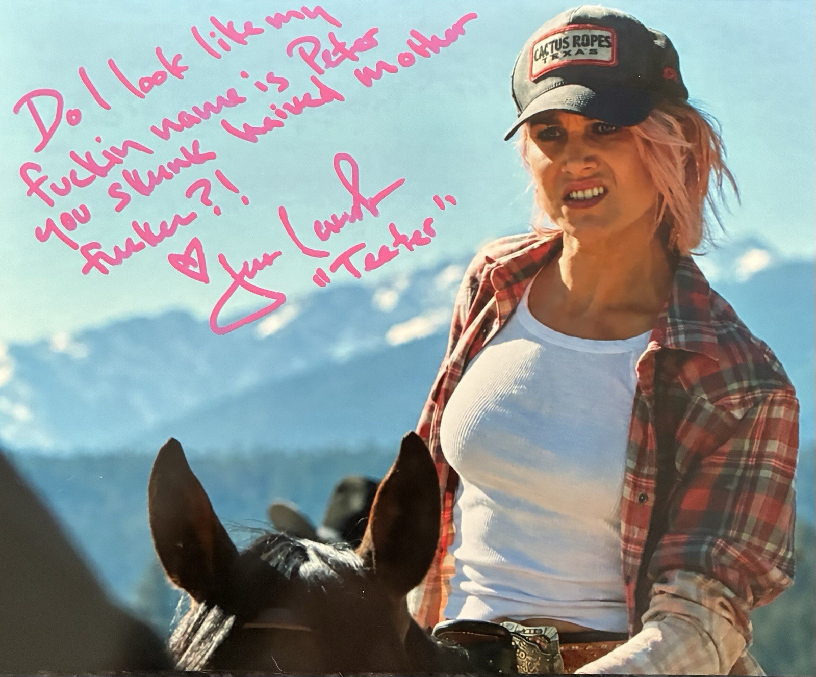 Yellowstone Jennifer Landon Signed Autograph 8×10 Exact Proof Rare Inscription