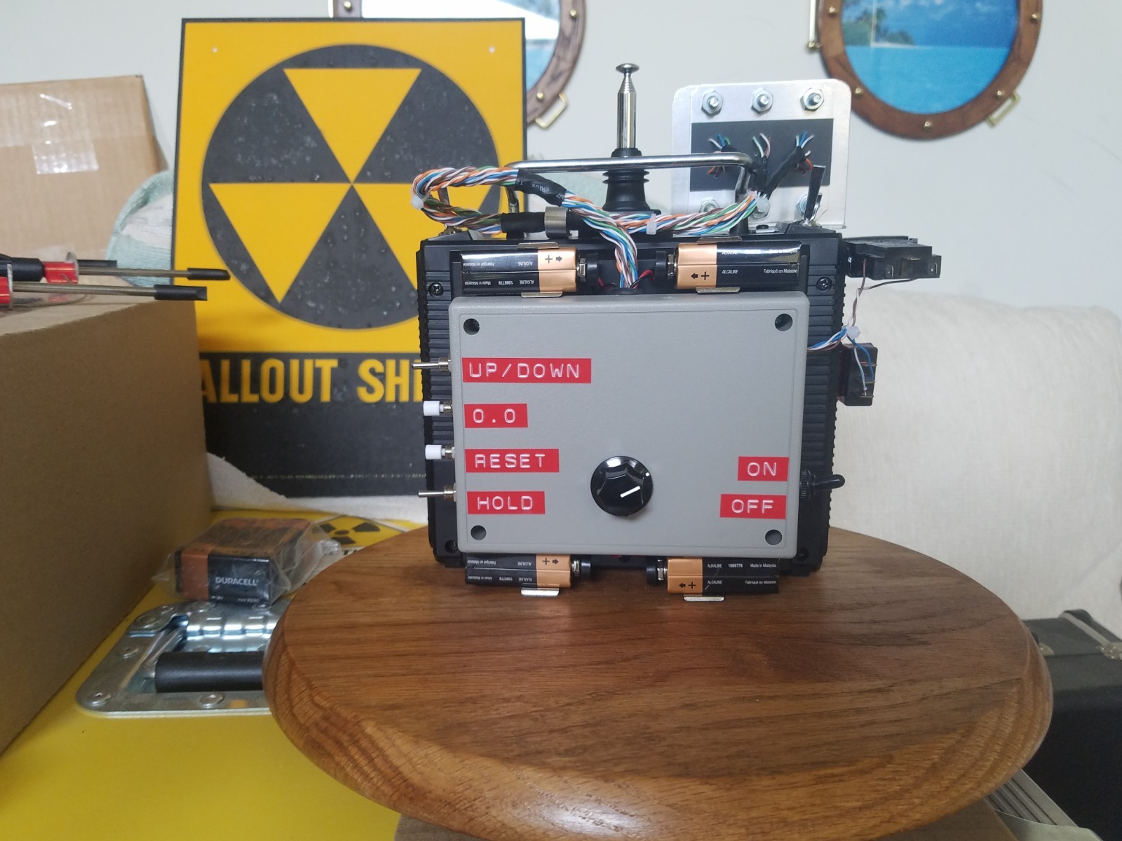 Back To The Future Remote Control Replica w/ working MPH Display and 8 Sounds