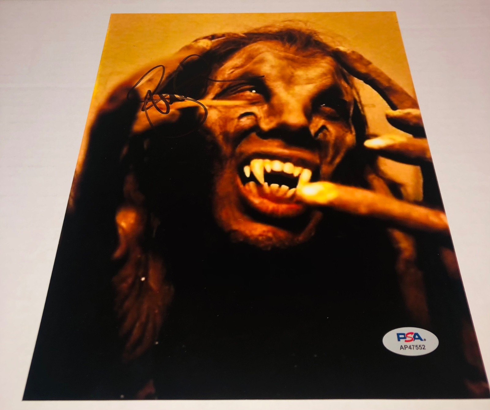 Jon Gries Louie Fright Night Part 2 II Signed 8×10 Phoot PSA RARE C