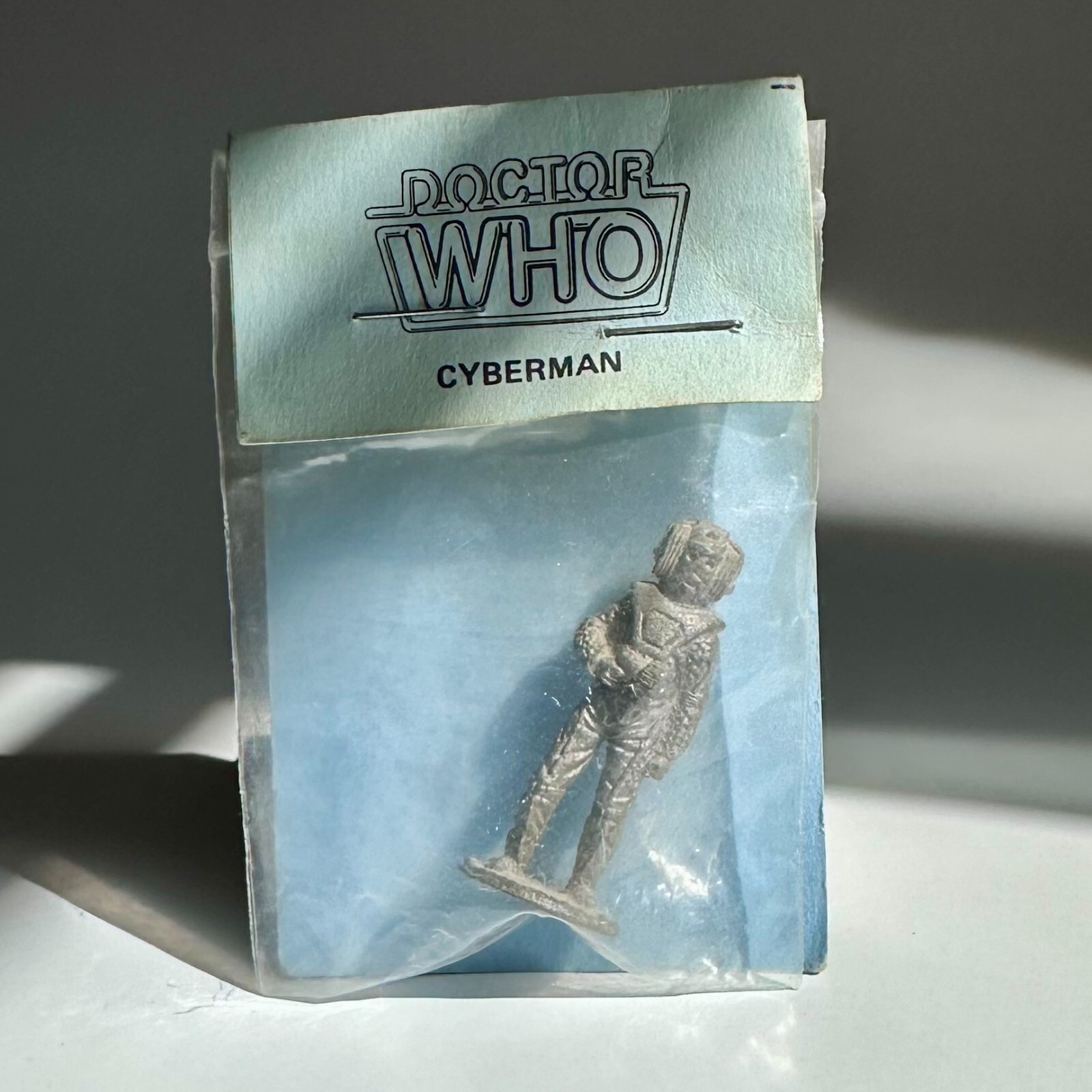 Doctor Who Fine Art Castings Unpainted Cyberman Miniature