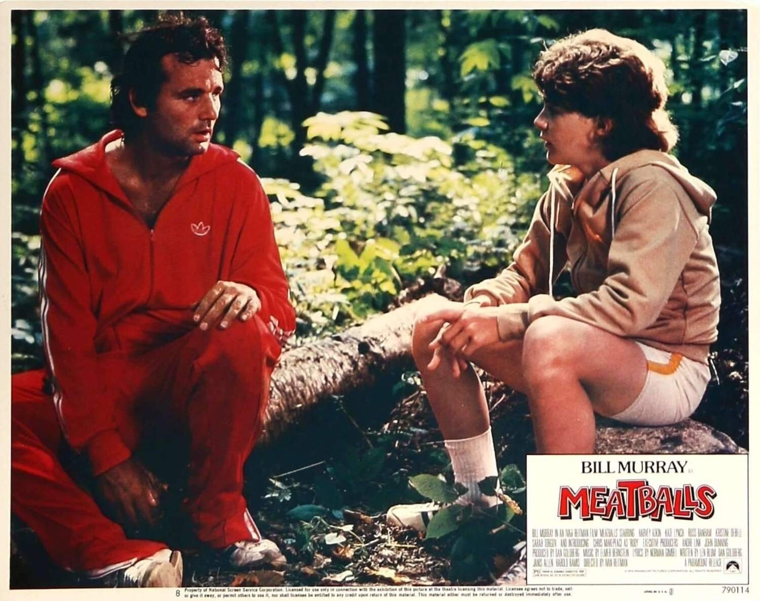 Meatballs Bill Murray Re-Print Lobby Card Photo w/ Free Top Loader