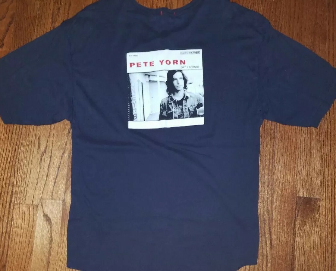Pete Yorn Day I Forgot Promo Levi’s Unisex Shirt Size XL Brand New Unworn Rare