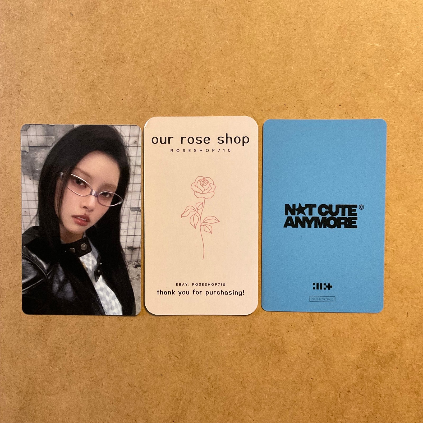 ILLIT Not Cute Anymore 1st Single Album UMS JP Official Photocard PC POB