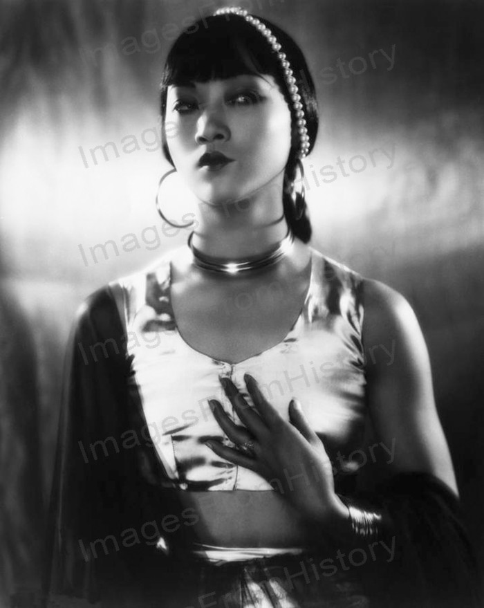8×10 Print Anna May Wong Beautiful Portrait #AW10