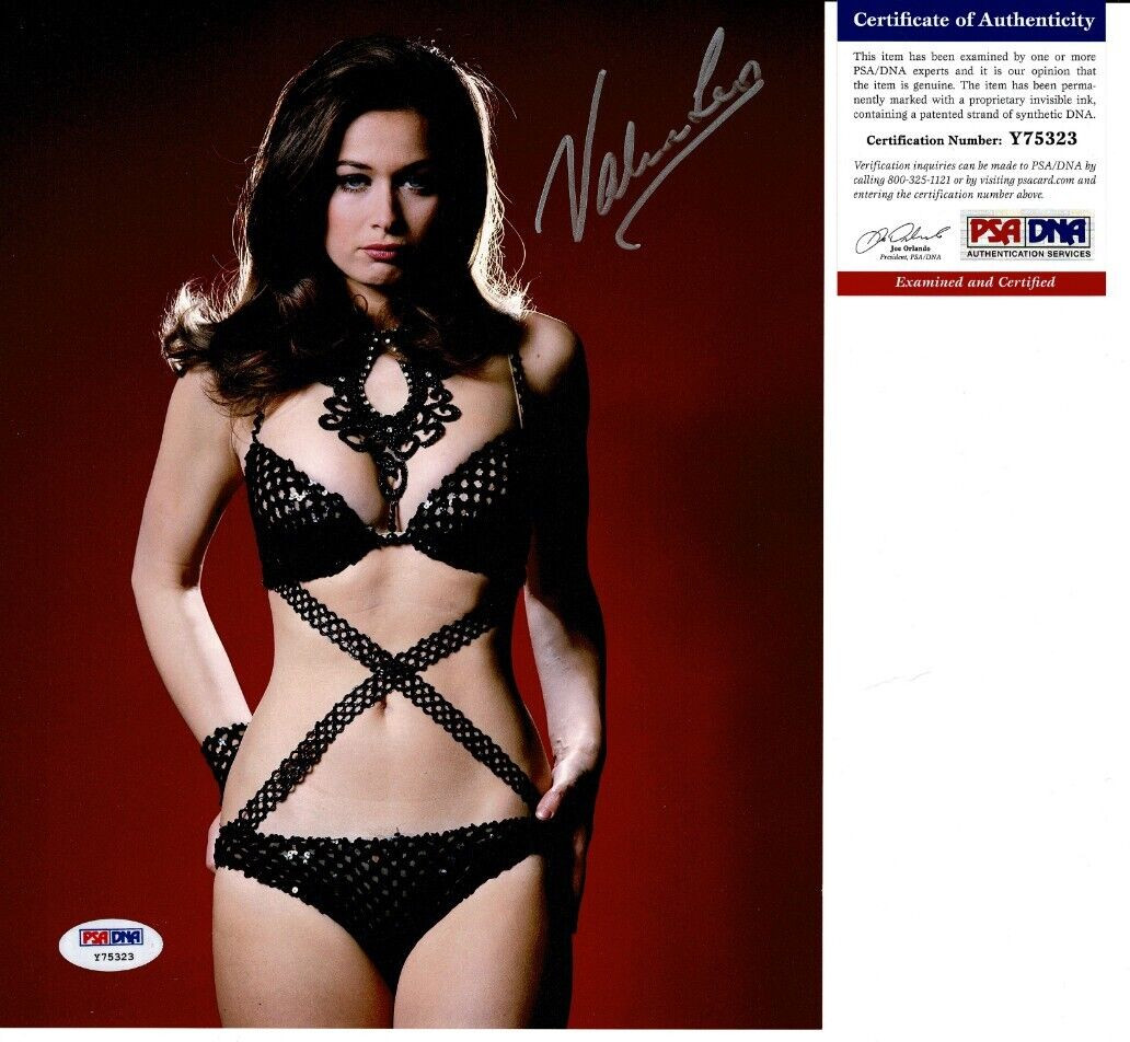 VALERIE LEON SIGNED 8X10 PHOTO #2 JAMES BOND NEVER SAY NEVER AGAIN PSA DNA COA
