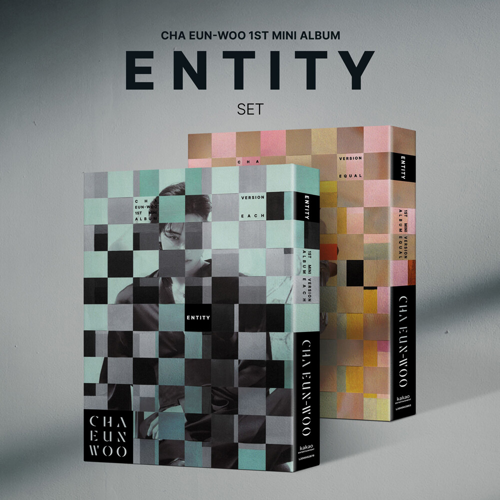 ASTRO CHA EUN-WOO ENTITY 1st Mini Album CD+Photobook+Photocard+Etc+Tracking Num