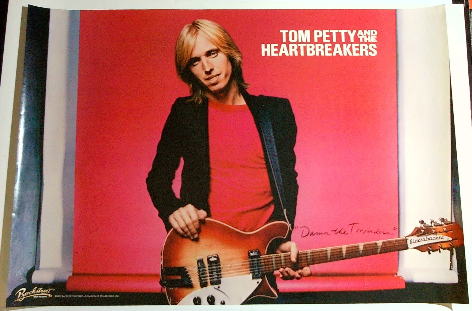 Tom Petty 1979 Damn the Torpedoes Original Promo Poster 22×32 Vintage Album Era
