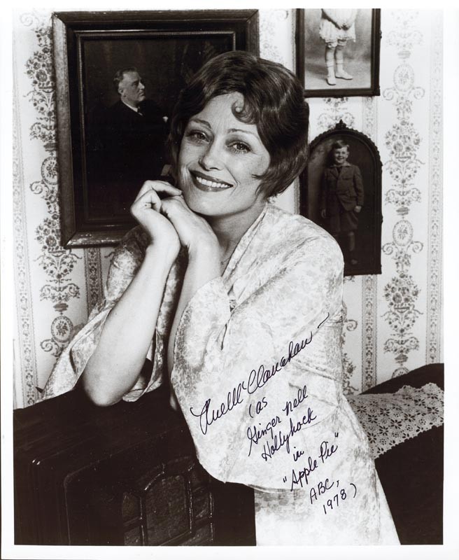 RUE McCLANAHAN – AUTOGRAPHED SIGNED PHOTOGRAPH 1978