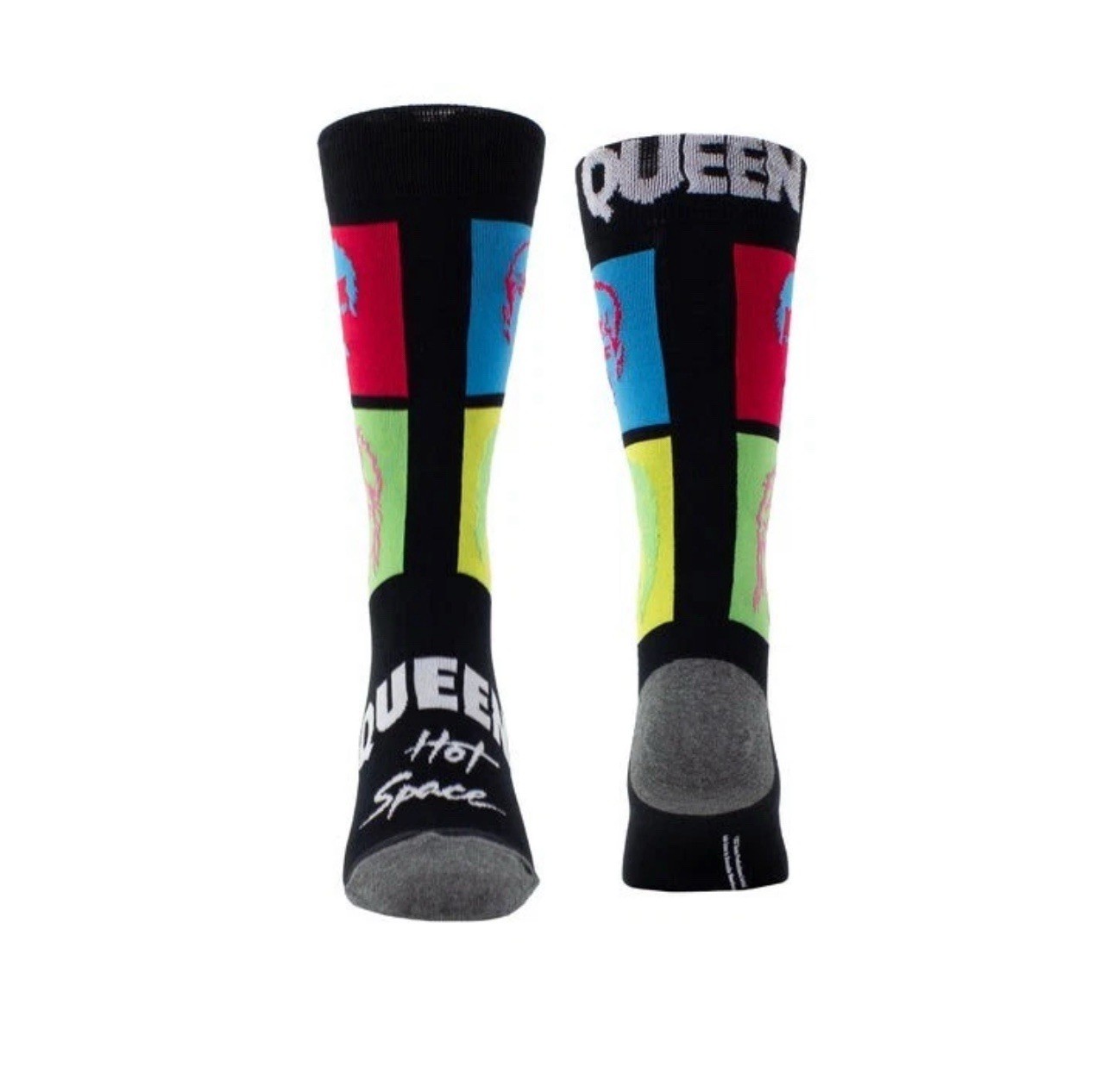 QUEEN Hot Space Rock Band Crew Socks 1 pair Perri’s Socks NWT