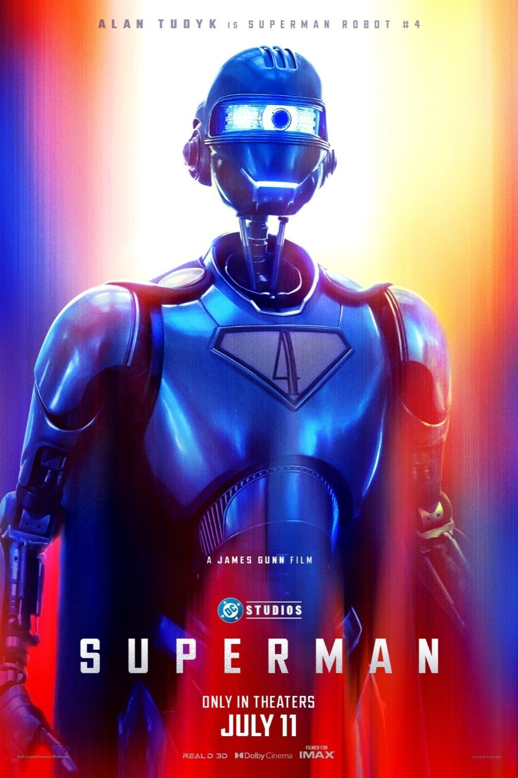 2025 Superman Movie Poster 11X17 Clark Kent Lois Lane DC David Corenswet 🍿