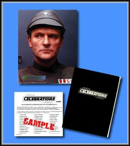 Star Wars Celebration II Signed Autograph Photo JULIAN GLOVER as GENERAL VEERS