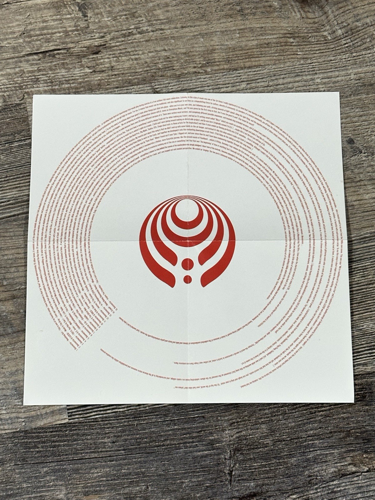 BASSNECTAR – SIGNED Poster – Lorin Ashton (No CD) EDM DJ Autographed