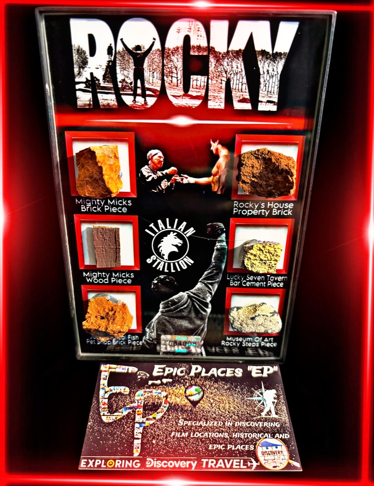 Rocky Relics Props Memorabilia with COA