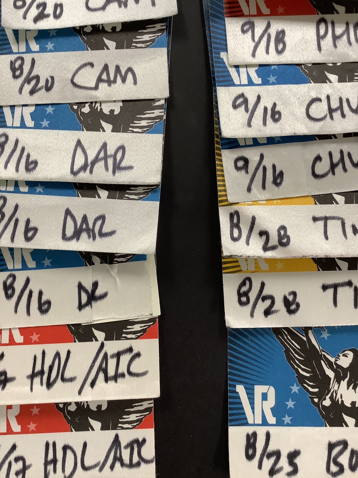 Alice In Chains Backstage Pass 24 Original Cloth 2007 Re-evolution Tour VIP Acce