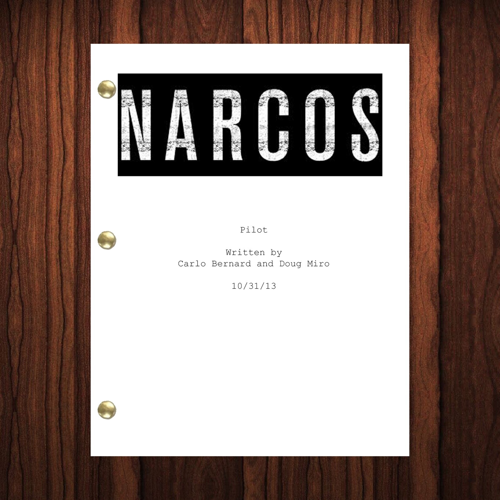Narcos TV Show Script Pilot Episode Full Script Full Screenplay
