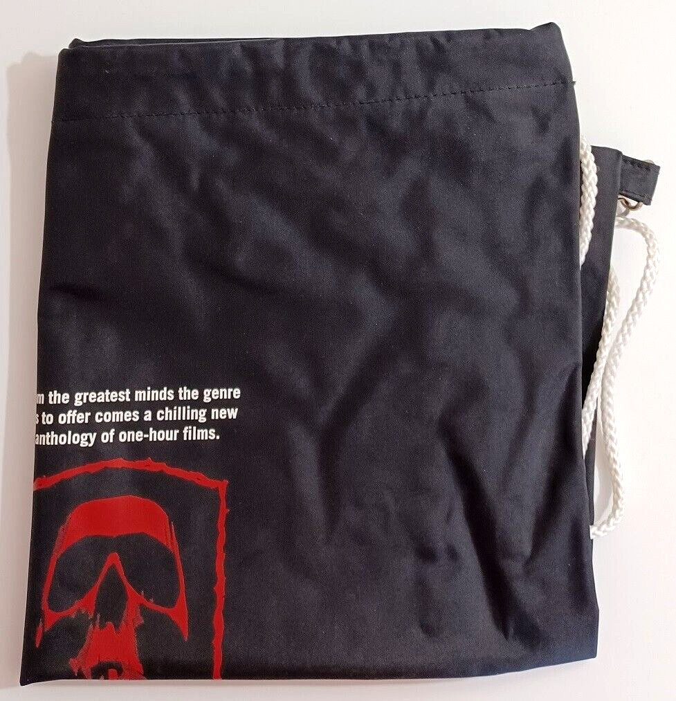 Fangoria Masters Of Horror 2000s NEW With Tag 17×20 Drawstring Shoulder Pack Bag