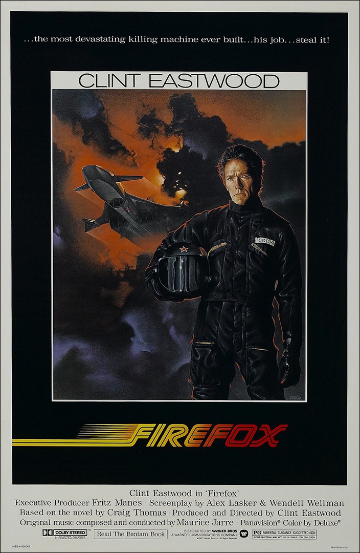FIREFOX (1982) Original Rolled SS Movie Poster