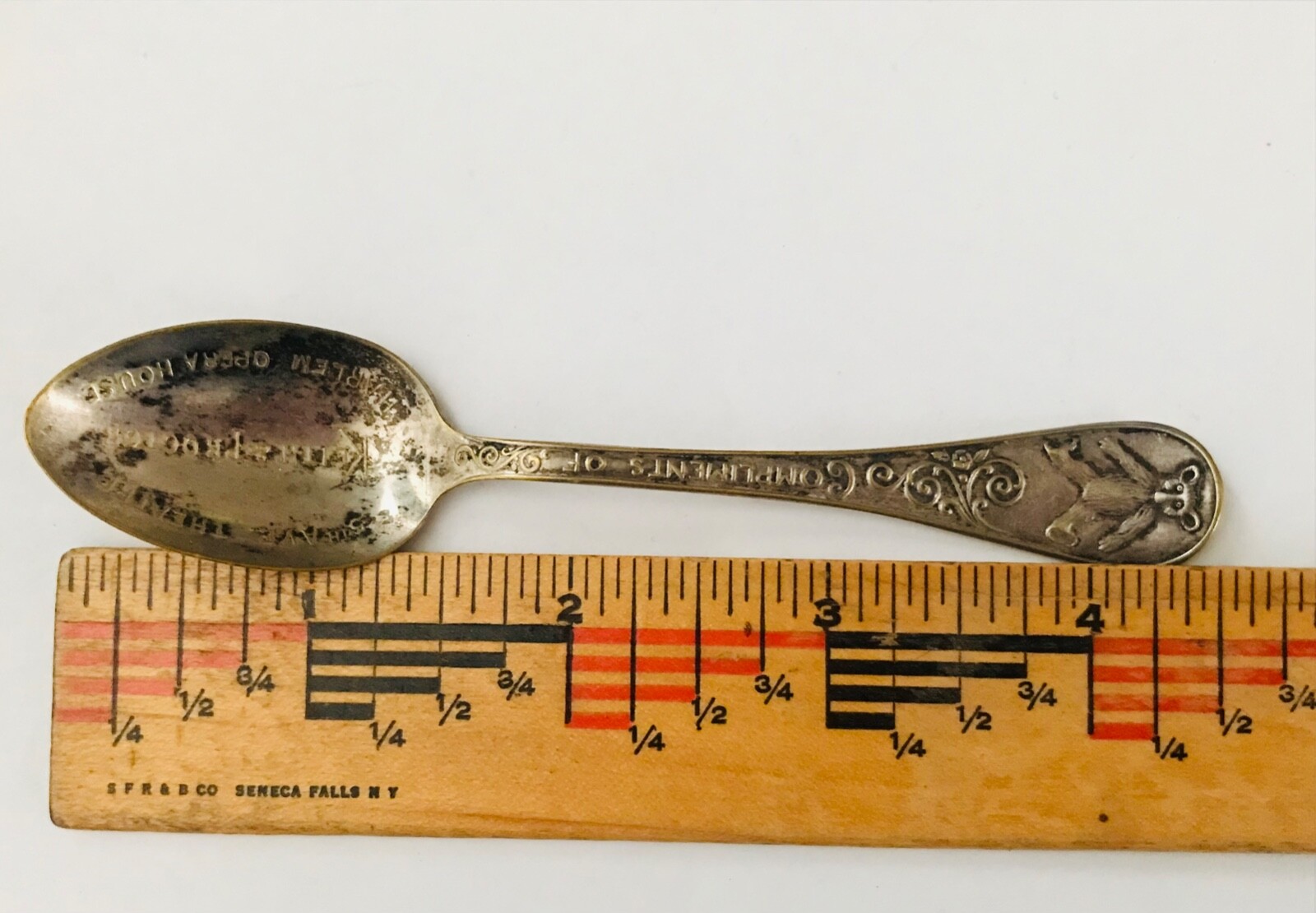 Early 1900s Harlem Opera House Keith & Proctor Complimentary Souvenir Spoon