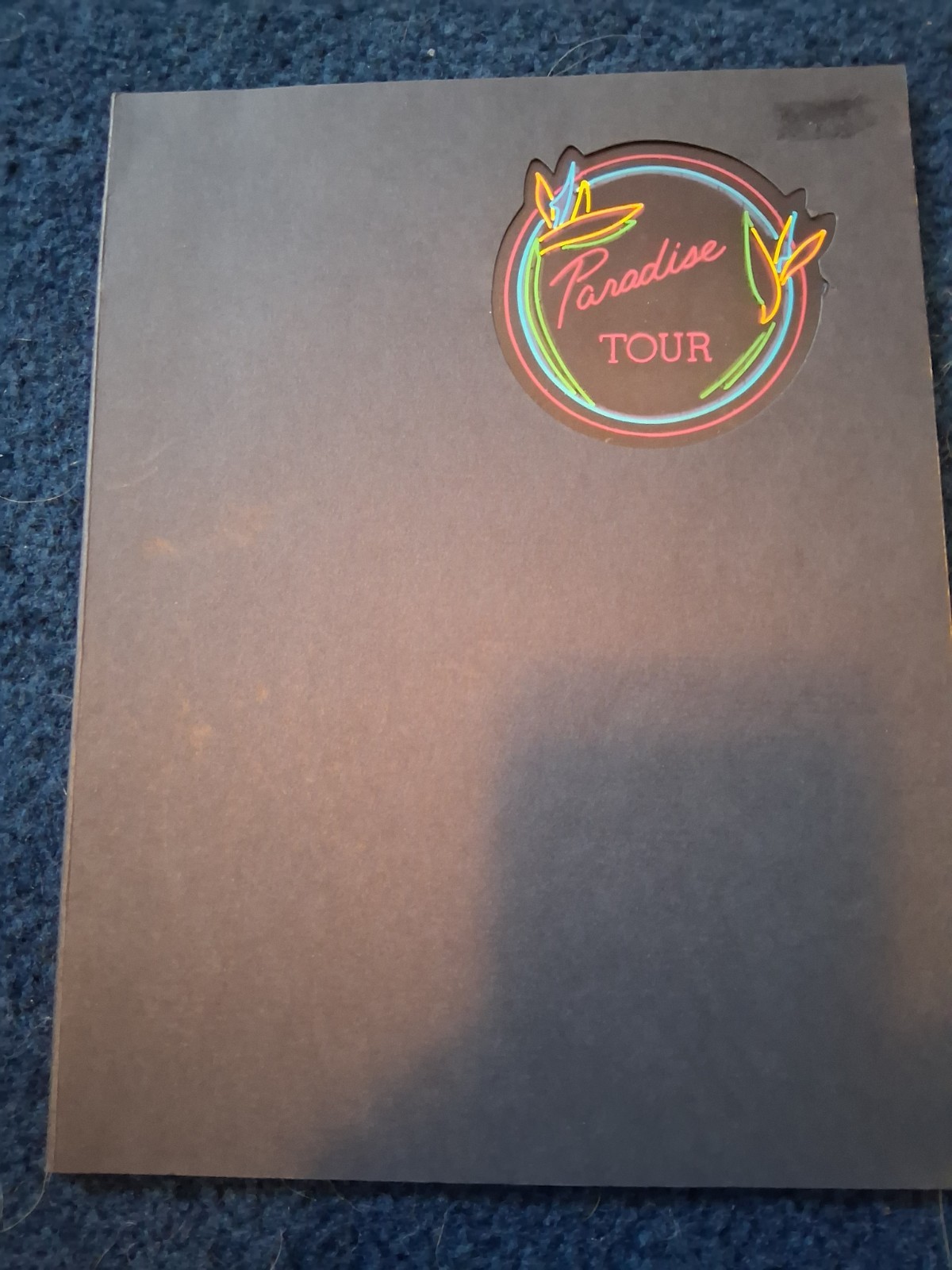 Paradise Tour Original Souvenir Program Booklet / Souvenir Program Barry Manilow