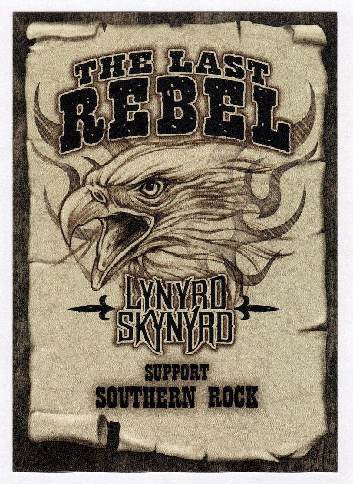 6x Lynyrd Skynyrd: The Last Rebel – Postcard (Lot of 6 identical Postcards)