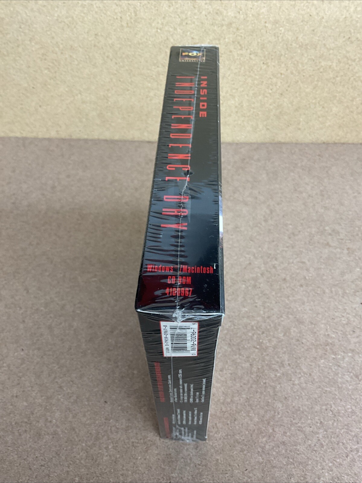 Inside Independence Day Big Box PC CD-ROM 1996 Factory Sealed By Fox Interactive