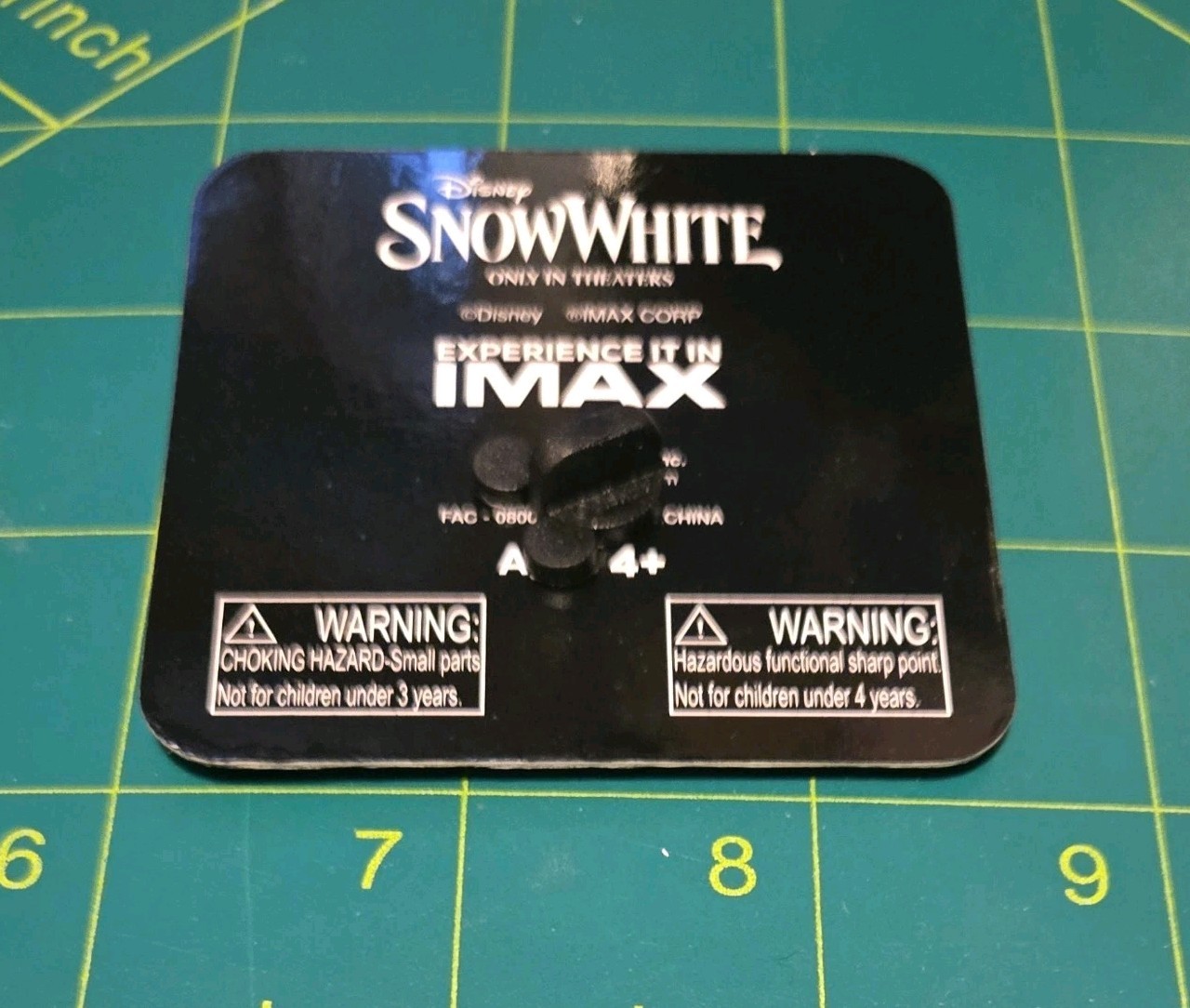 IMAX Snow White (2025) Opened Packaging “Snow White” Exclusive Collectible Pin