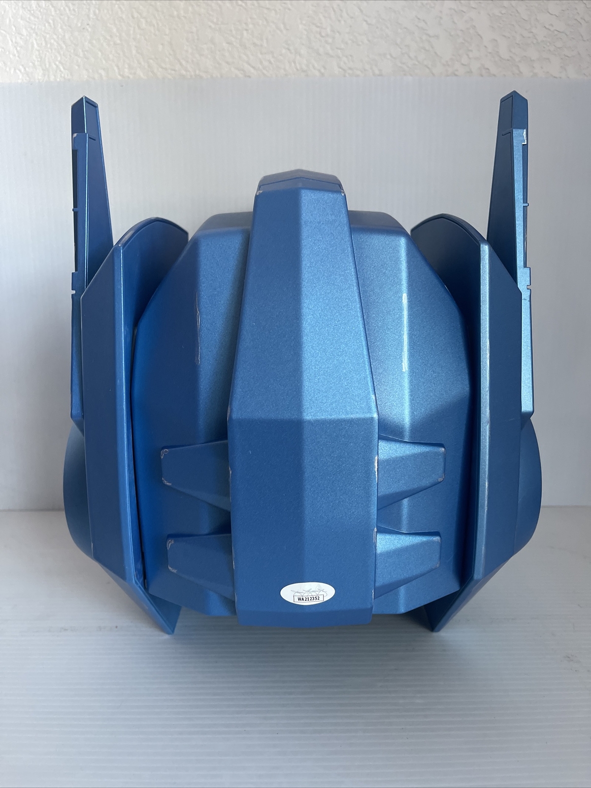 Peter Cullen Signed Autographed Optimus Prime Full Size Icons Helmet JSA COA 4