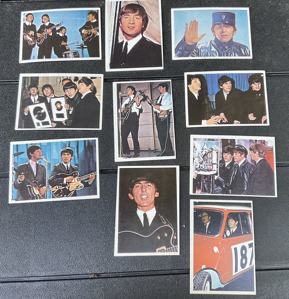 10 Beatles “ Diary cards” From Personal Collection- Ungraded