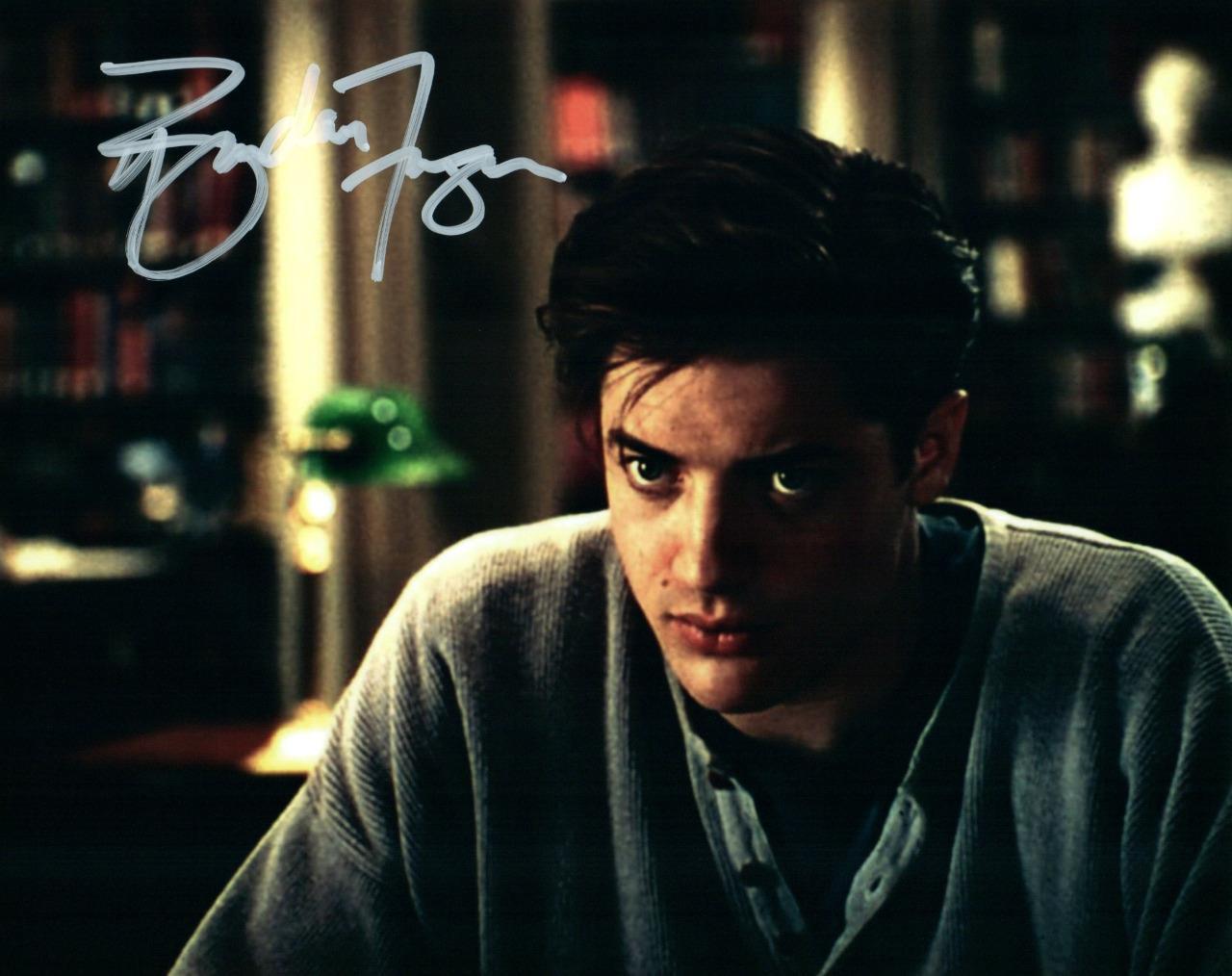 Brendan Fraser signed 8×10 photo picture autographed good looking plus COA