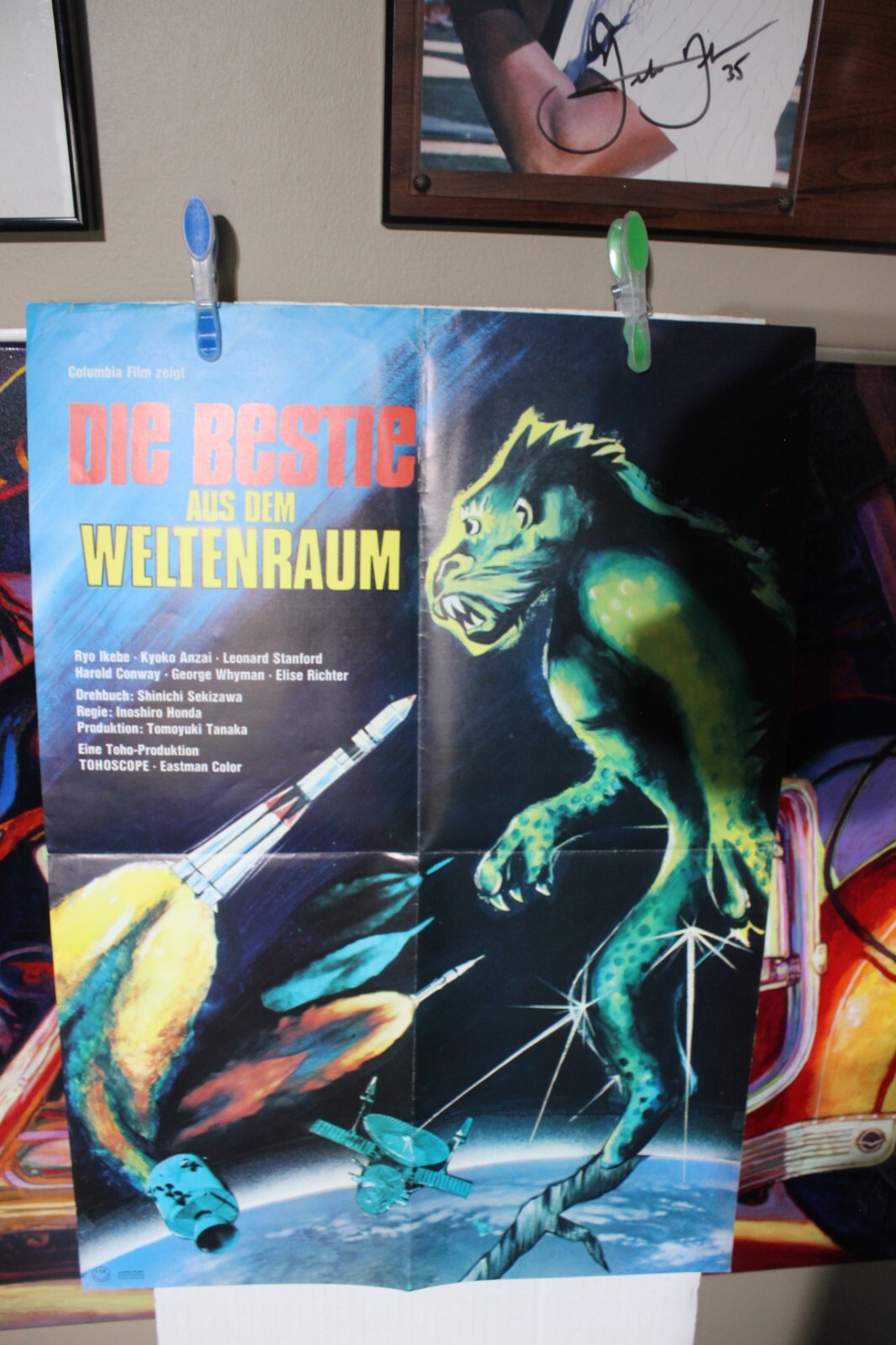 1957 20 Million Years To Earth Die Bestie Aus Dem Weltenraum Original Poster