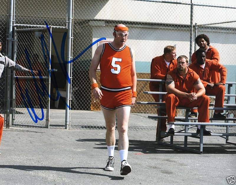 DAVID KOECHNER SEMI PRO ANCHORMAN SIGNED 8X10 PICTURE