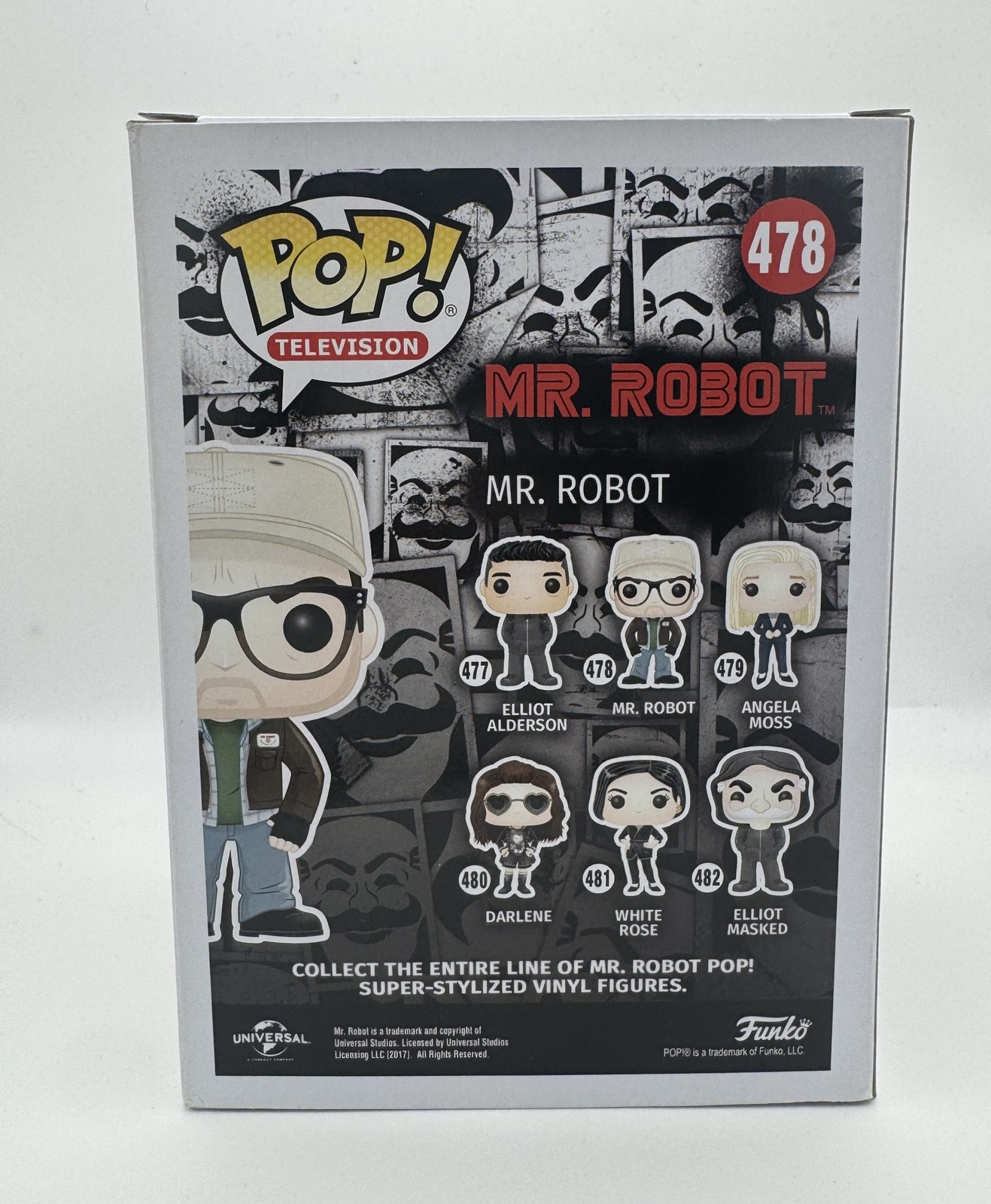 Christian Slater “Mr. Robot” AUTOGRAPH Signed 478 Funko Pop Vinyl Figure B ACOA