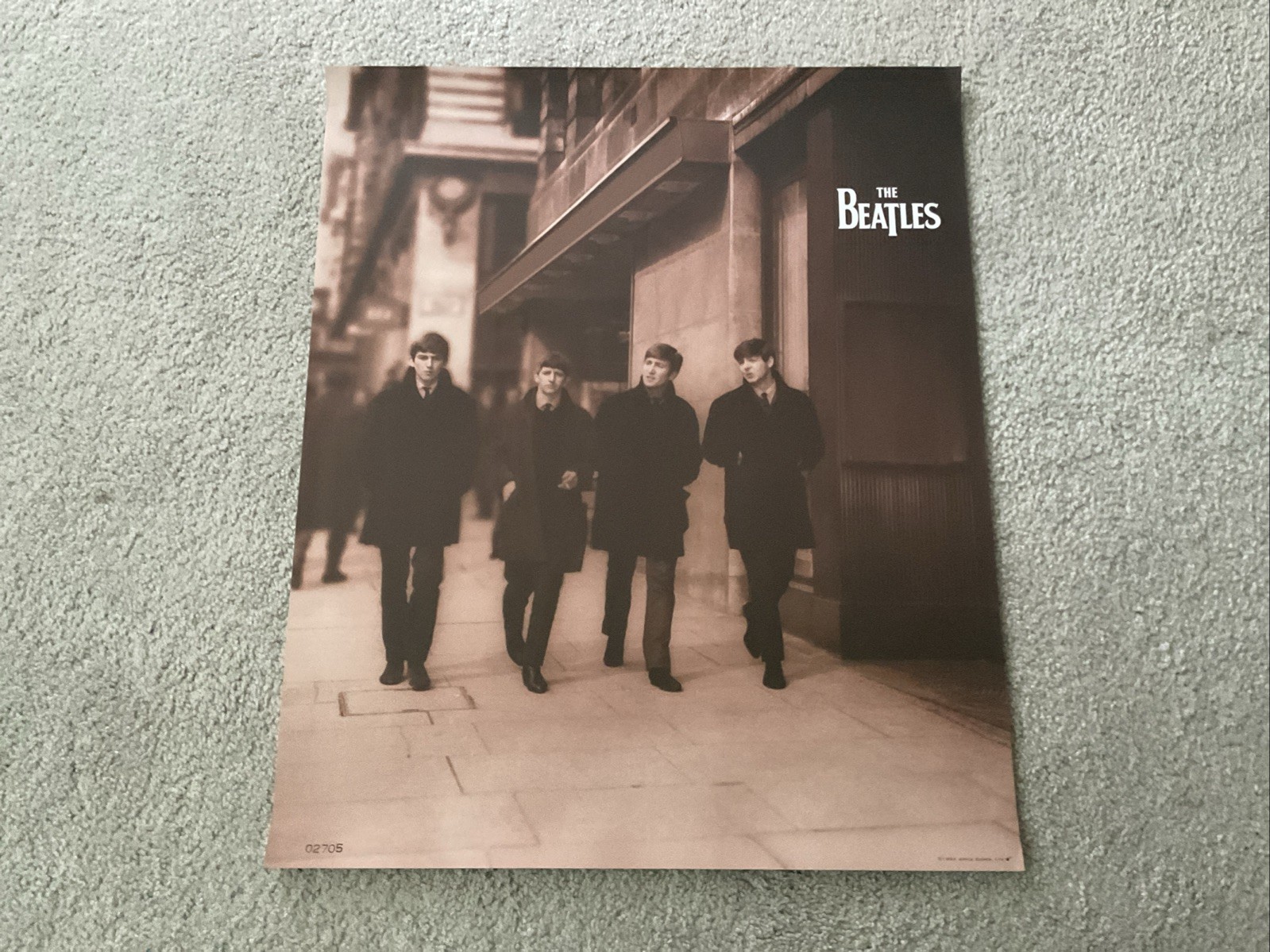 THE BEATLES BBC 1994 RARE ORIGINAL LITHOGRAPH POSTER #02705 APPLE CORPS LTD