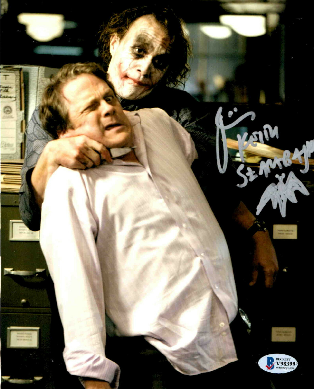 Keith Szarabajka Signed Autographed 8×10 Photo The Dark Knight with Beckett COA