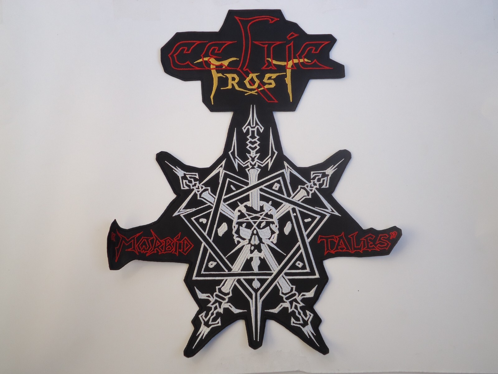 CELTIC FROST MORBID TALES EMBROIDERED BACK PATCH