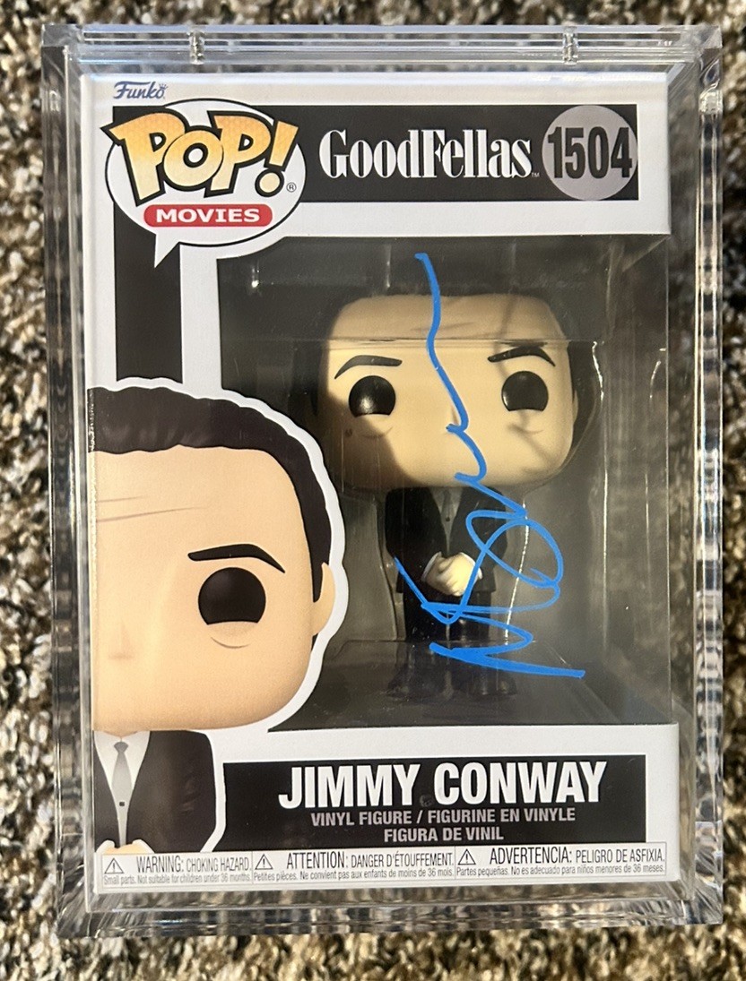 Funko Pop! Martin Scorsese Signed Goodfellas Jimmy Conway Autograph Beckett COA