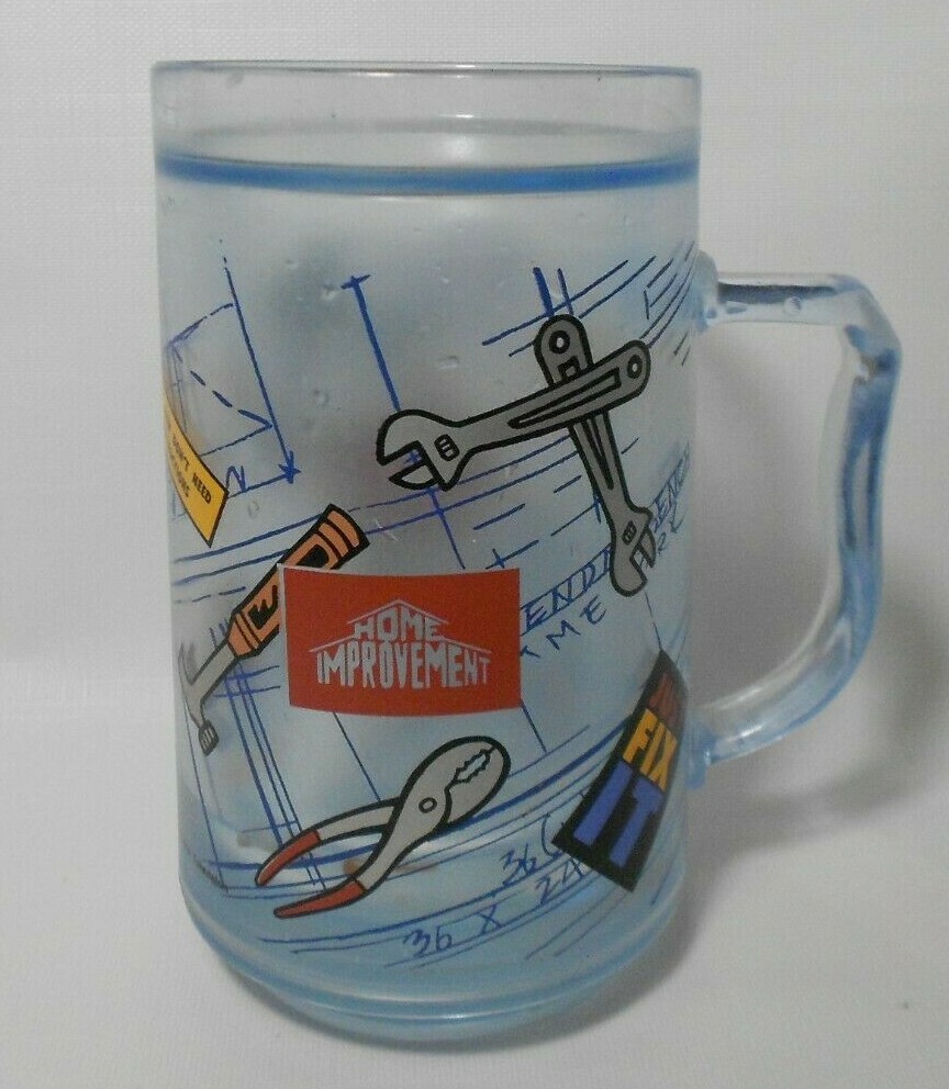 Vintage Home Improvement Freezable Big Chill Mug Cup Tim Allen TV Television 90s