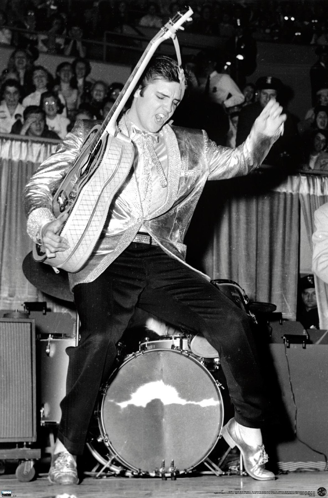 Elvis Presley 13″ X 19″ Reproduction Concert Poster archival quality