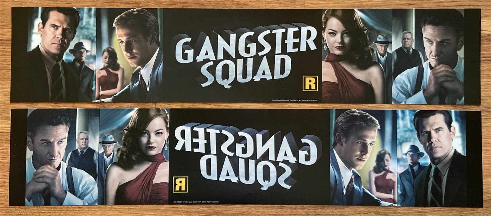 📽 Gangster Squad (2013) – Double-Sided – Movie Theater Mylar / Poster 5×25