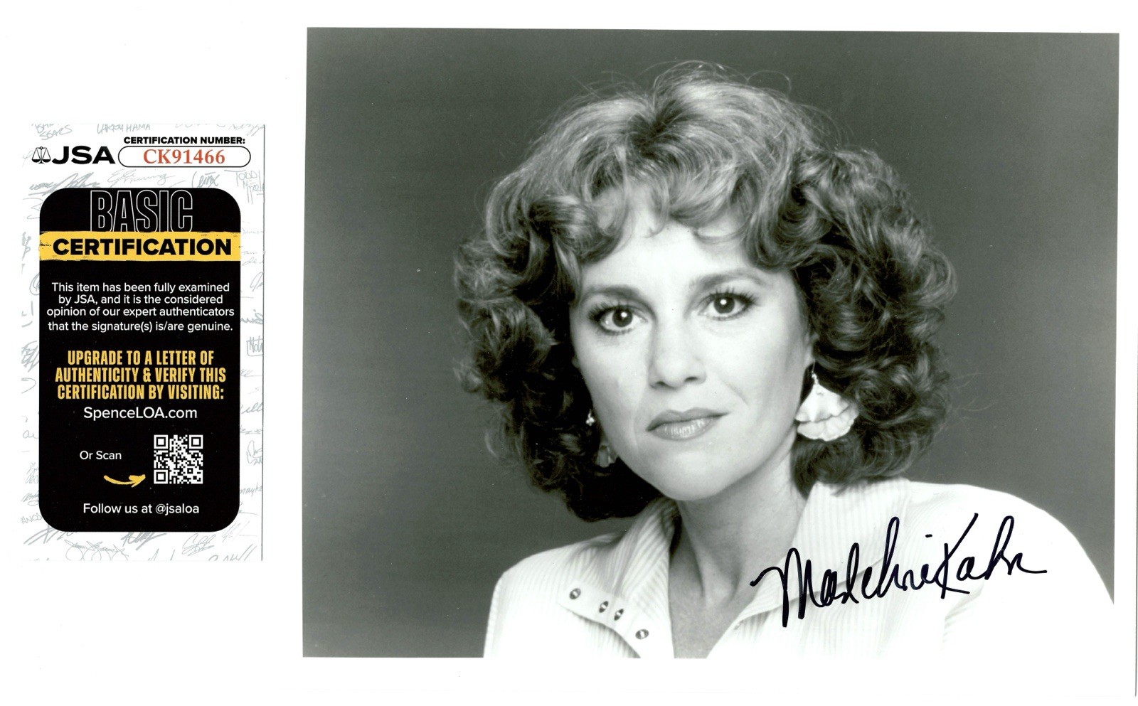 Madeline Kahn Signed Autographed 8×10 Photo JSA Cert Blazing Saddles Clue 3