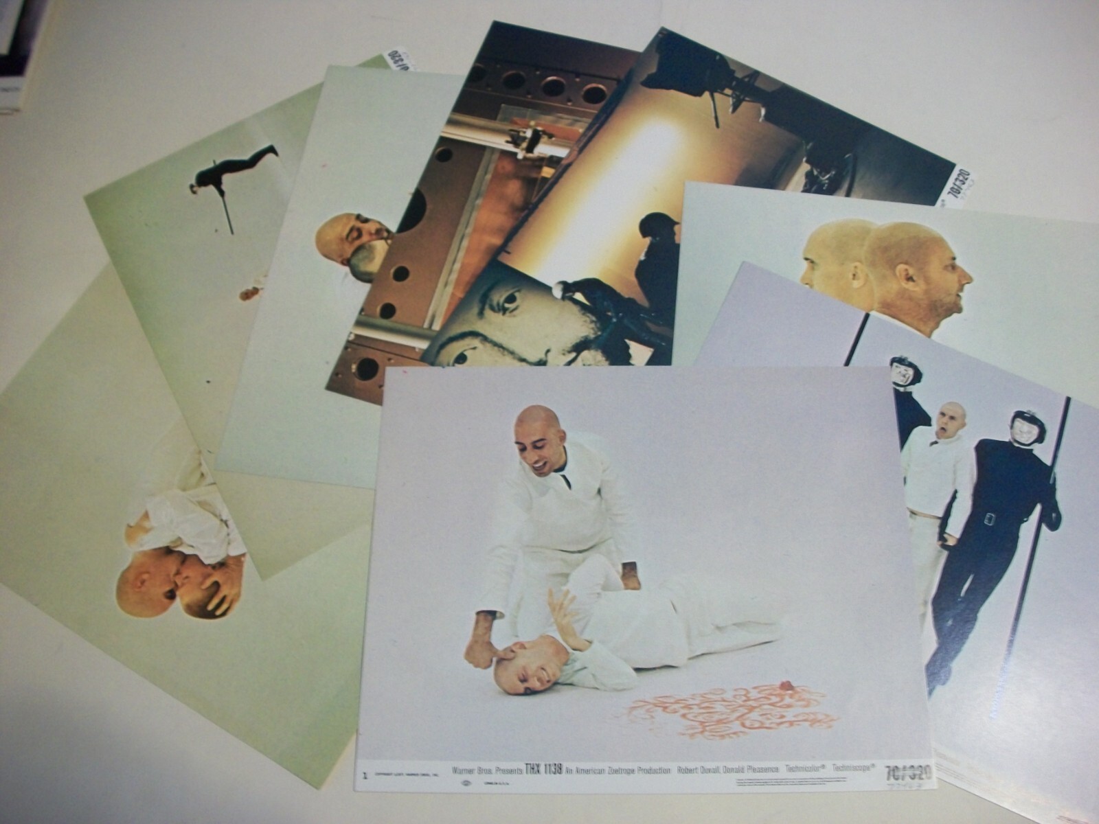 THX 1138 8 x 10 lobby card set 1970