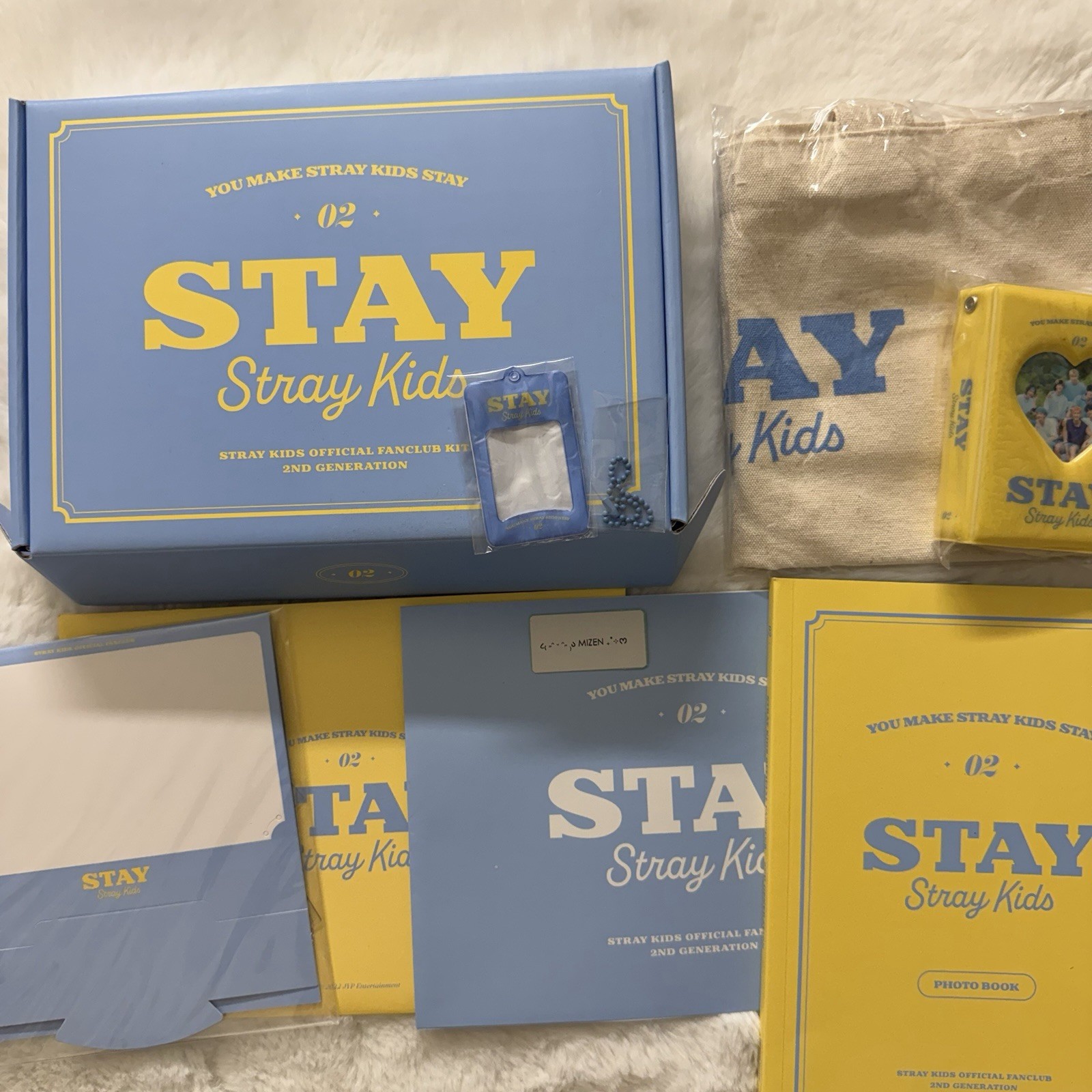 Stray Kids Official Fanclub Membership Welcome Kit 2nd Generation Goods Set