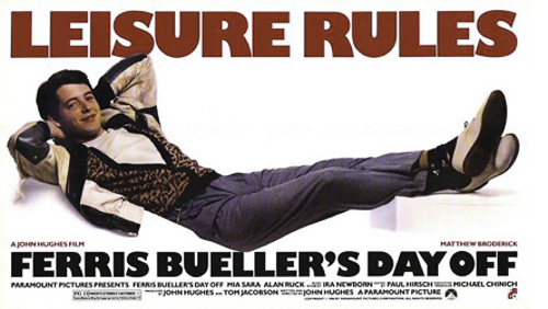 FERRIS BUELLER’S DAY OFF MINT ROLLED MOVIE POSTER MATTHEW BRODERICK 22×36