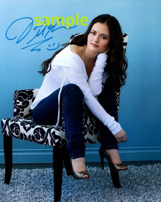 DANICA MCKELLAR REPRINT PHOTO 8X10 SIGNED AUTOGRAPHED CHRISTMAS MAN CAVE GIFT