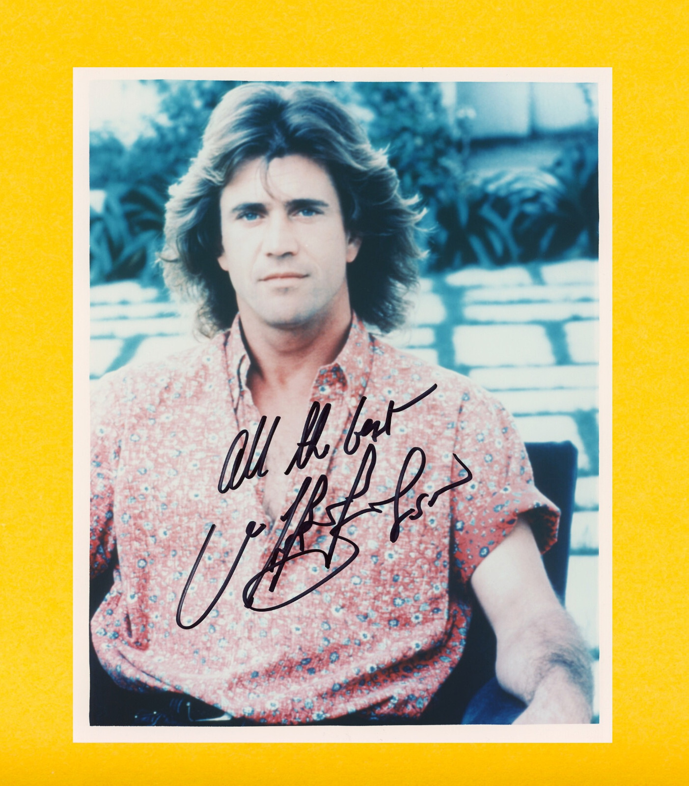 Mel Gibson Signed JSA COA Autographed 8X10 Lethal Weapon Martin Riggs Photo Auto