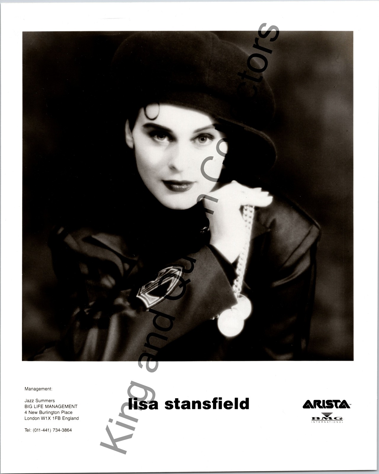 Lisa Stansfield Original Arista Records Pop Press Photo Publicity Photograph