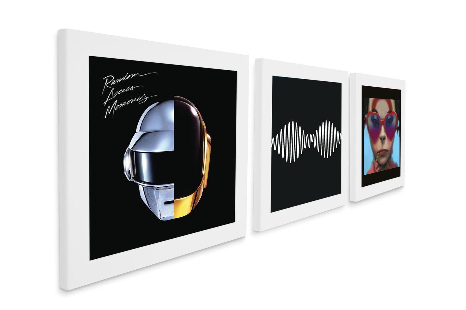 Art Vinyl Play & Display 12″ Vinyl Record Frame, Pack of 3 – UV-Resi